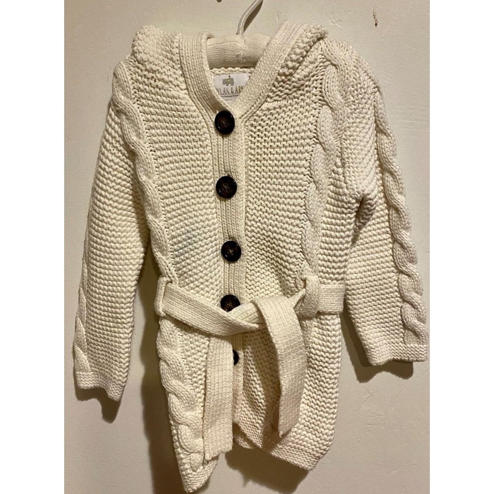 Dylan and Abby girls button up long tie